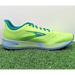 Brooks Hyperion Tempo Men's 12 Medium Green Blue Running Sneakers 1103391D-365